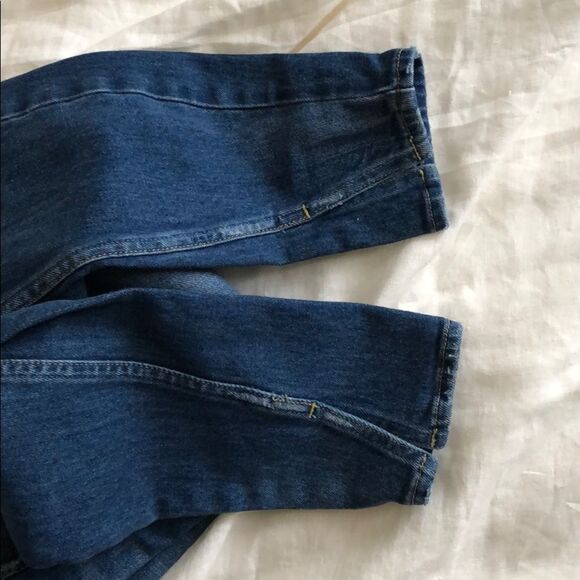 AMO | Twist Split-Cuff Jeans in Dark Vintage | Size 24 - Picture 5 of 5